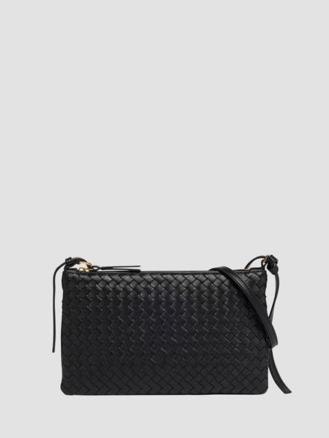 Bottega Veneta Women's Gemellini Crossbody Bag - Black Brass Vibrato
