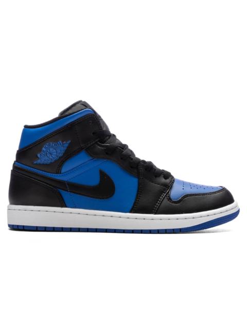 Jordan AIR JORDAN 1 MID - BLACK/ROYAL BLUE/WHITE