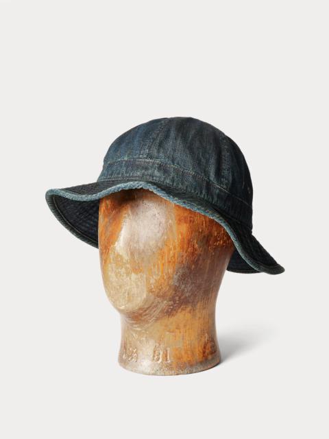 RRL by Ralph Lauren Indigo Denim Bucket Hat