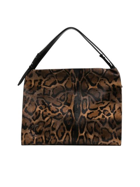 Christian Louboutin Bengali leopard-print tote bag