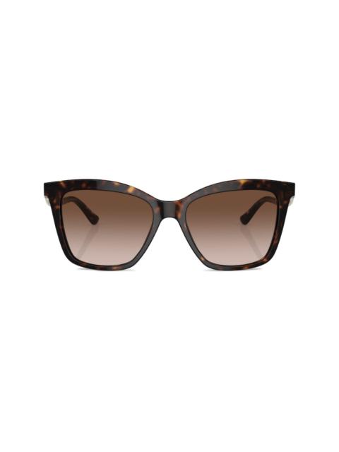 BVLGARI tortoiseshell-effect gradient-lenses sunglasses