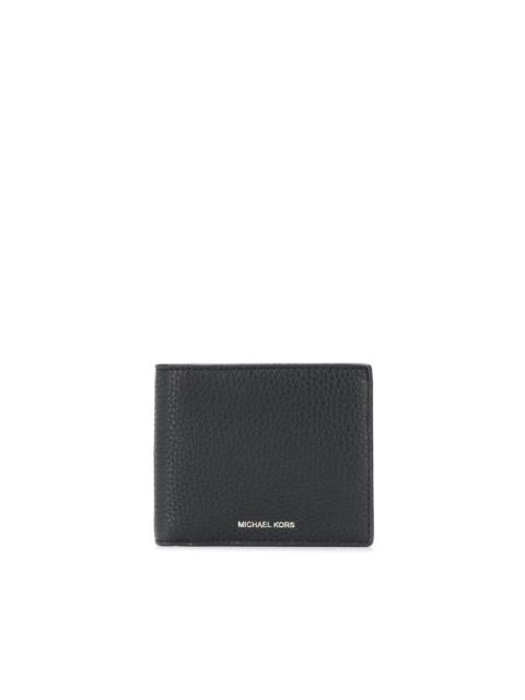 MICHAEL KORS Greyson pebbled billfold wallet