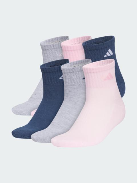 adidas Athletic Quarter Socks 6 Pairs