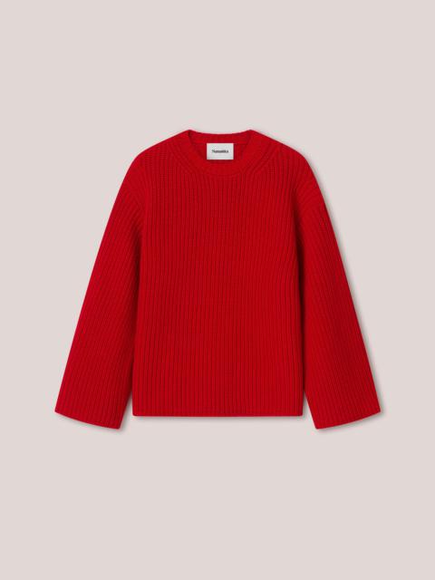 Nanushka MAURA - Cashmere and merino-blend sweater - Red
