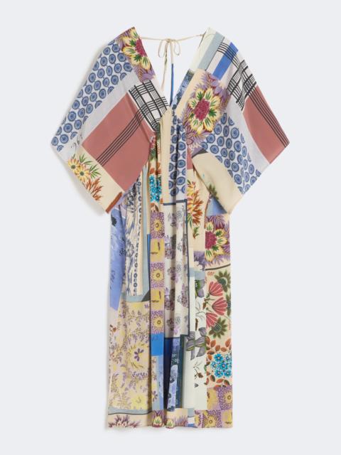 WEEKEND Max Mara Printed silk crêpe de Chine midi dress - MULTICOLOUR