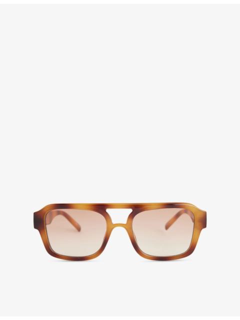 Le Specs Subzero Aviator-Frame Acetate Sunglasses