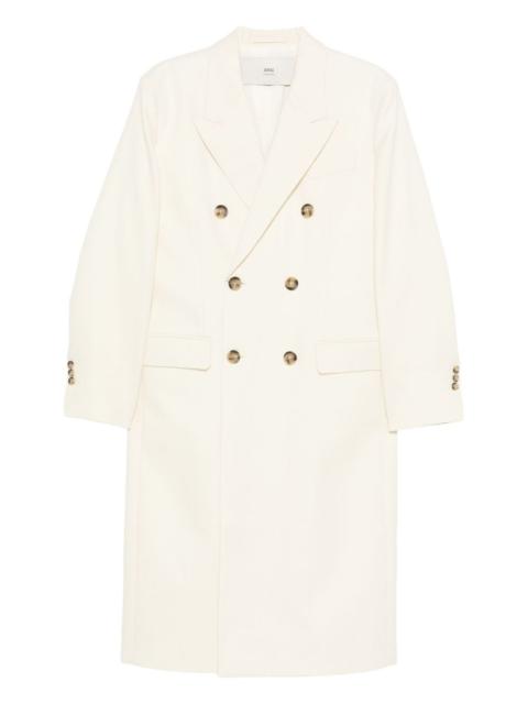 AMI Paris double-breasted coat