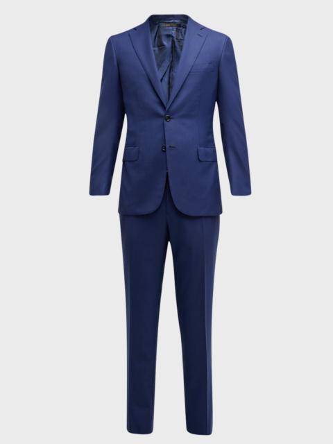 Brioni Men's Wool Sharkskin Suit