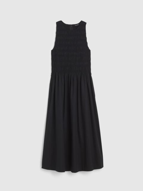 Madewell Smocked Racerback Midi Dress