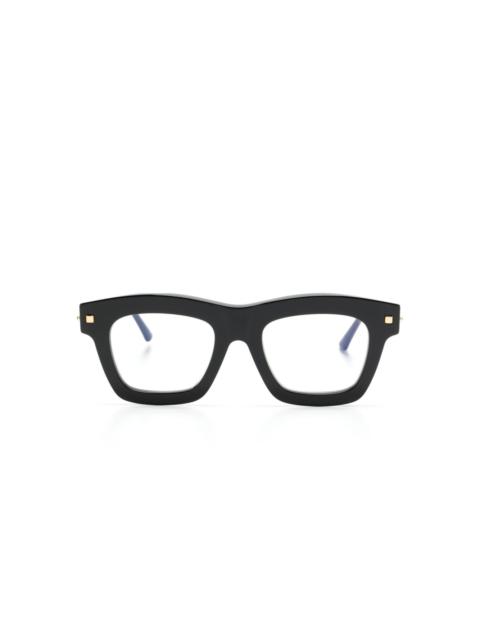 Kuboraum J2 square-frame glasses