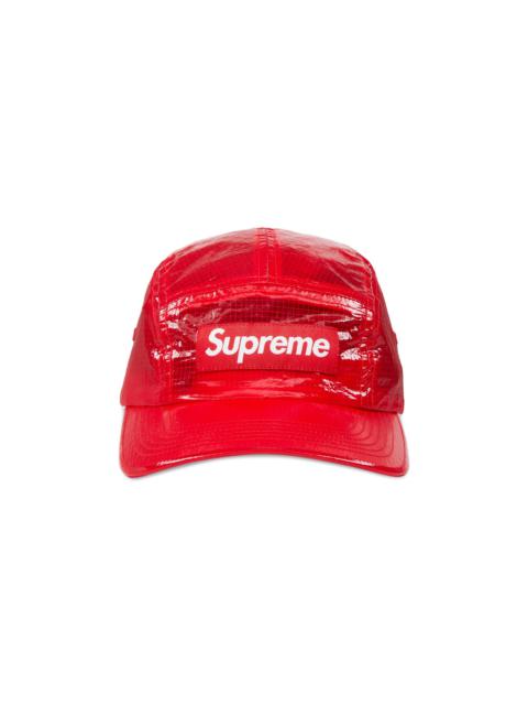 Supreme Gloss Ripstop Camp Cap 'Red'