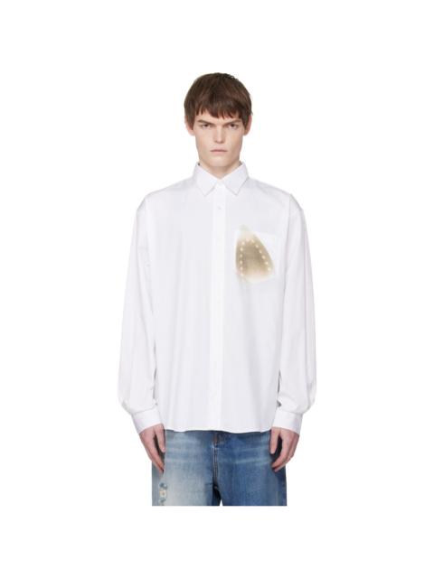 VETEMENTS White Well Ironed Classic Shirt