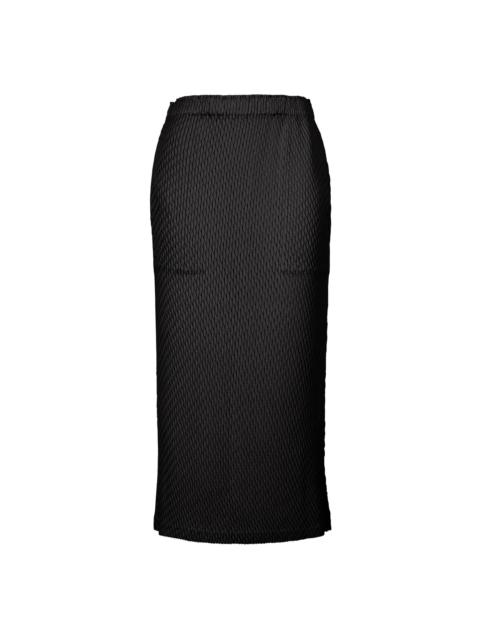 ISSEY MIYAKE SLEEK PLEATS SKIRT