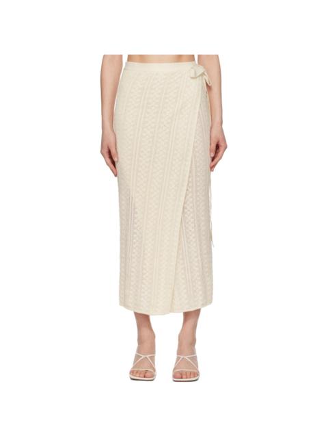 Holzweiler White Kelp Midi Skirt