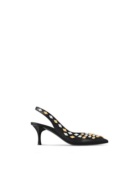 Louis Vuitton Gold Rush Slingback Pump