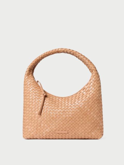 LOEFFLER RANDALL Willow Desert Sand Woven Hobo Bag