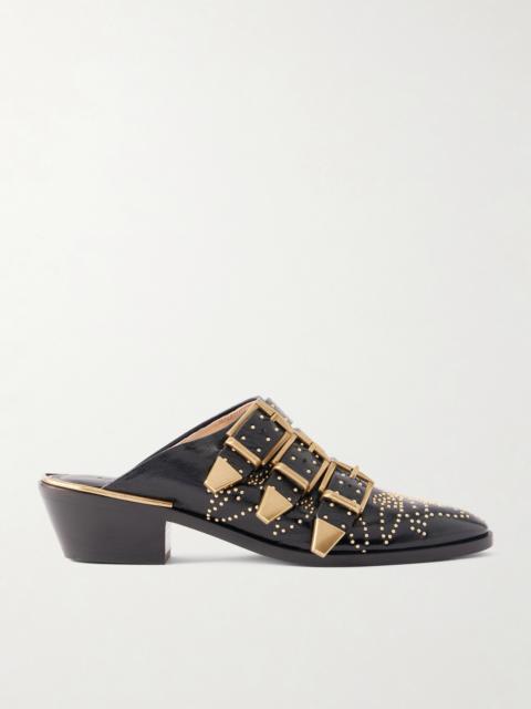 Chloé Susanna Studded Leather Mules