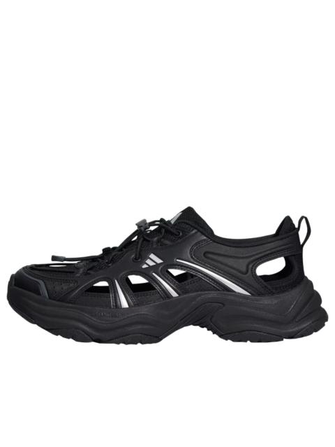 adidas adidas XLG Pin Pulse Sandals 'Black Silver' LA1993