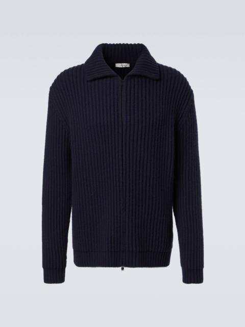 The Row Hornby cashmere zip-up cardigan