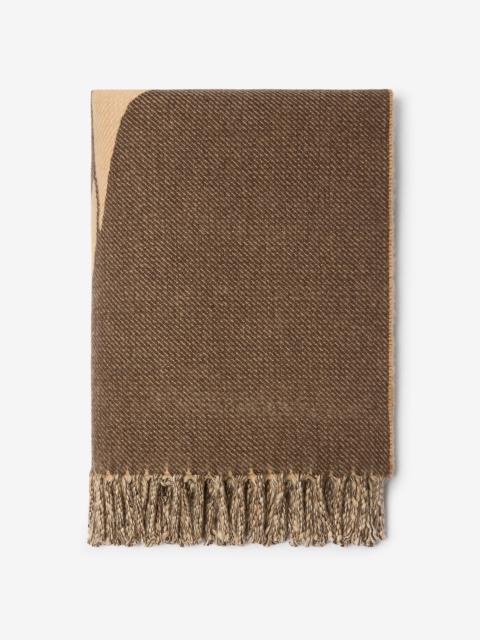 Burberry EKD Wool Cashmere Blanket