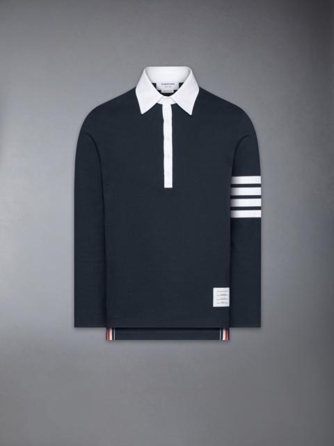 Thom Browne JERSEY 4-BAR RUGBY POLO