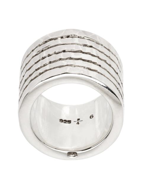 Parts of Four Silver Plane Ring