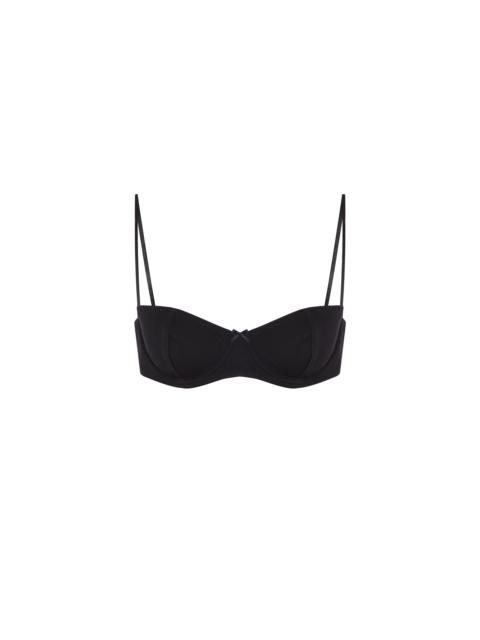 Cou Cou The Teacup: Cotton Jersey Black