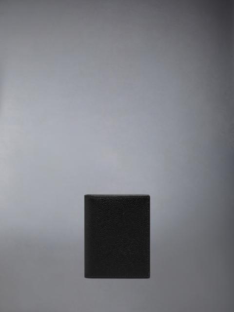 Thom Browne PEBBLE GRAIN HECTOR DOUBLE CARD HOLDER