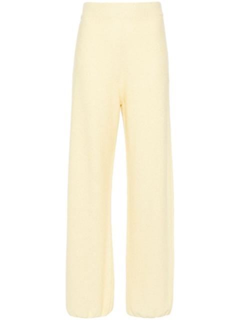 FABIANA FILIPPI sequin-embellished knitted trousers