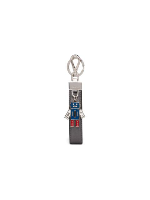 Prada Saffiano Leather Keychain