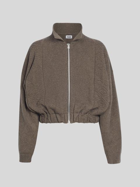 MAGLIANO Chic Knitted Jacket Brown