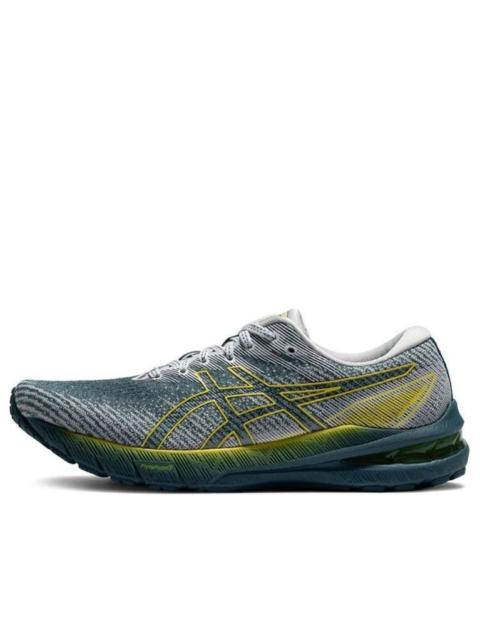 ASICS GT-2000 10 Shock Absorption Breathable Blue Yellow 1011B434-400