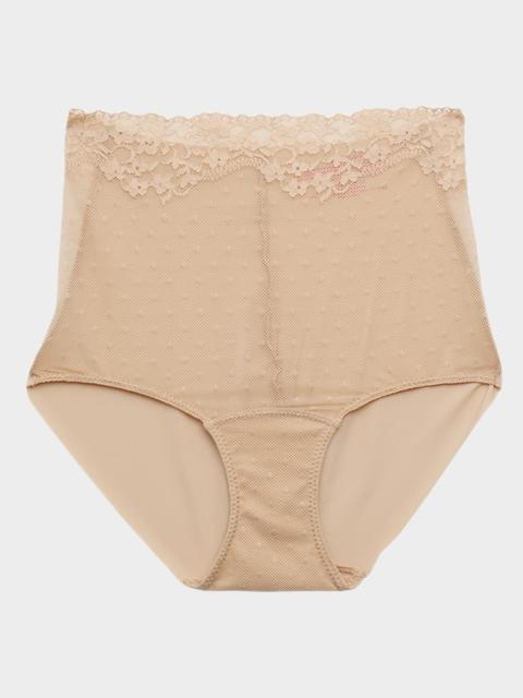 commando Double Take High-Rise Lace Briefs
