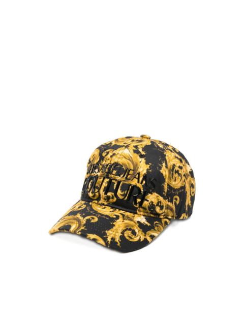 VERSACE JEANS COUTURE baroque-pattern cap hat