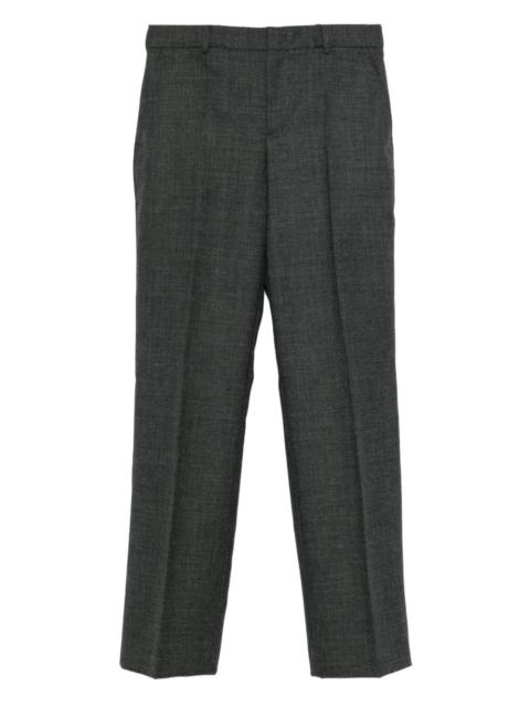 Moschino mélange-effect tailored trousers