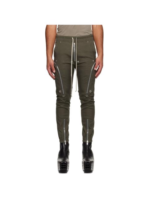 Rick Owens Khaki Concordians Bauhaus Cargo Pants