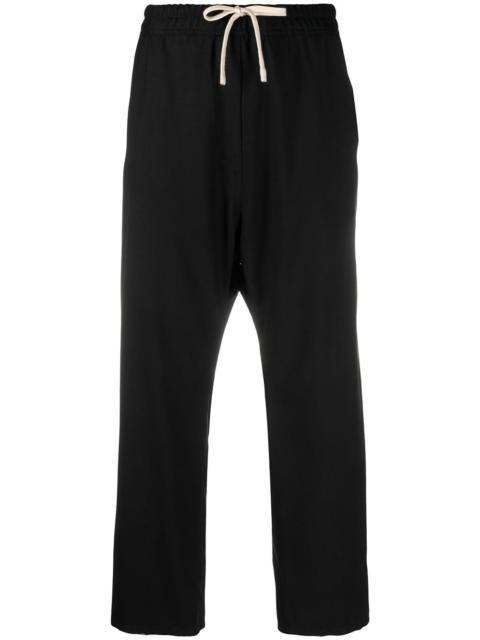 NILI LOTAN cropped drawstring waist trousers