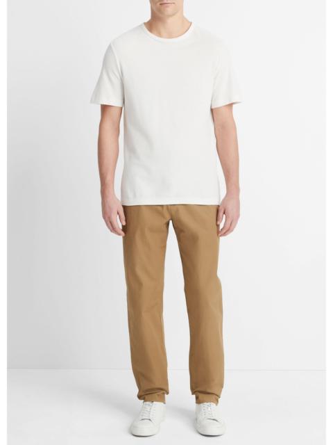 Vince Pima Cotton Piqué Crew Neck T-Shirt