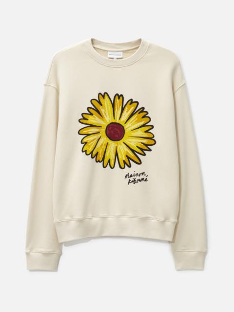 Maison Kitsuné FLOATING FLOWER COMFORT SWEATSHIRT