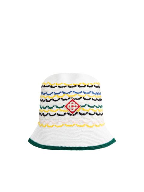 CASABLANCA TUCK STITCH HAT