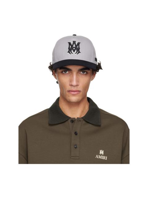 AMIRI Gray & Black MA Outline Two Tone Cap