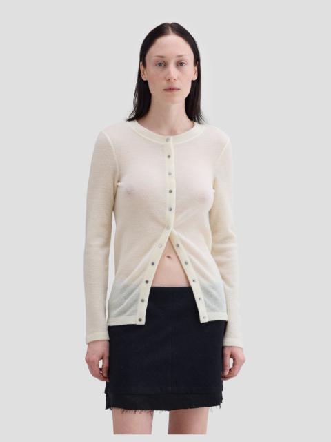 ECKHAUS LATTA SCRUNCH CARDIGAN