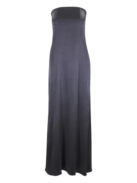 TWP Carolyn's strapless rear-split maxi dress