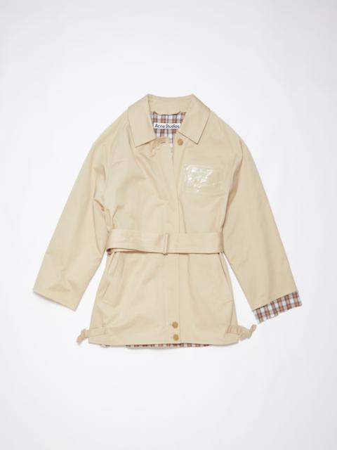 Acne Studios Trench jacket - Beige