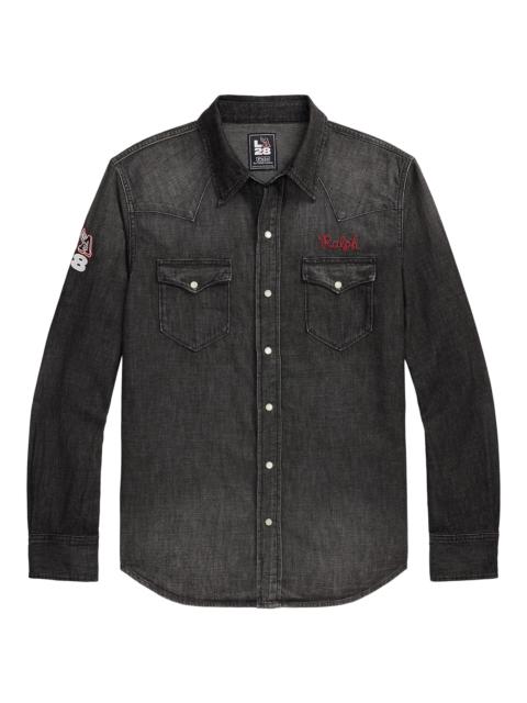 Polo Ralph Lauren Men's Graphic Denim Shirt - Venthon Wash