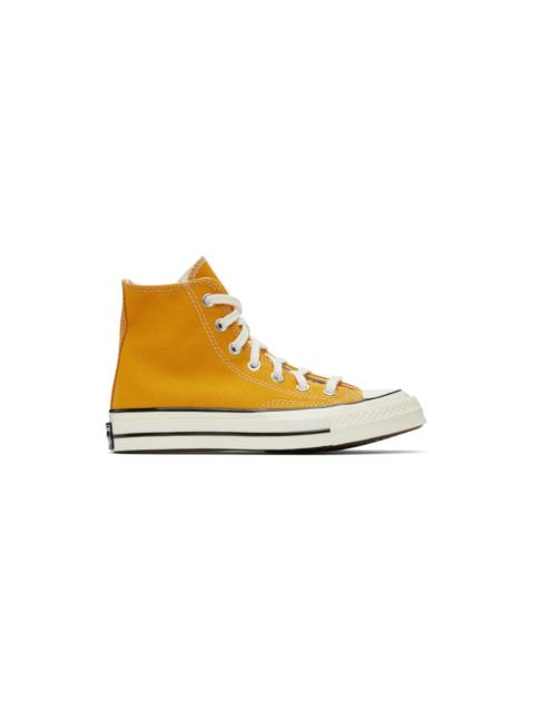 Converse Yellow Chuck 70 Hi Sneakers