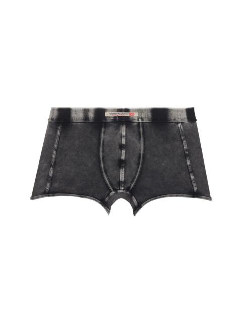 Diesel Black Denim-Effect Boxer Briefs
