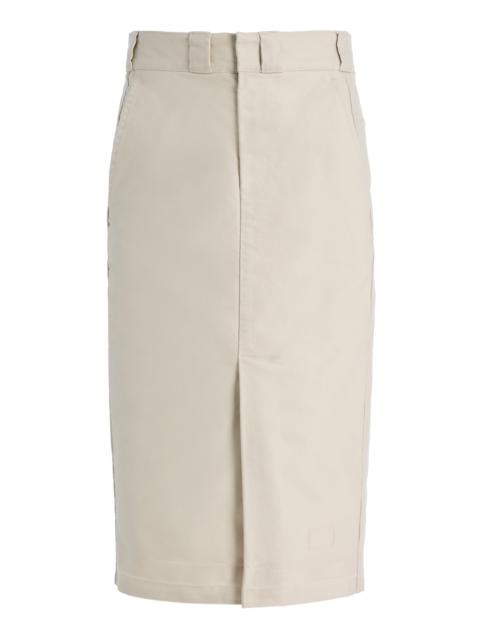 Denim Midi Skirt neutral