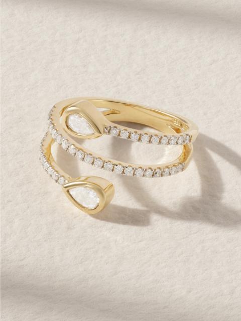 MATEO 14-karat Gold Diamond Ring