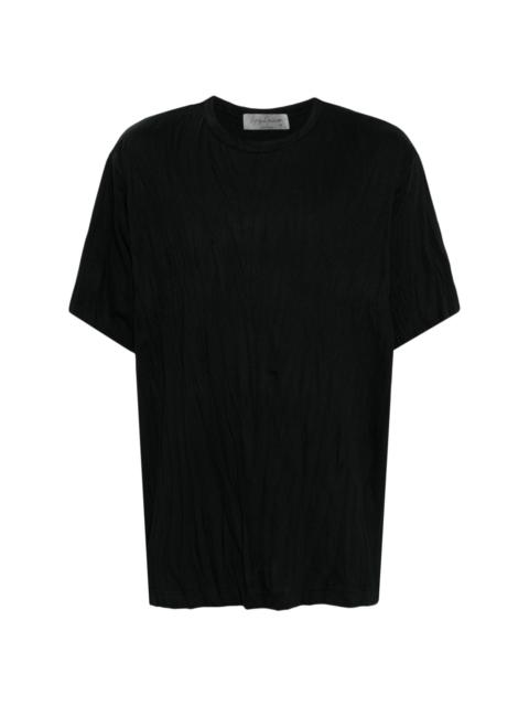 Yohji Yamamoto cotton-blend T-shirt